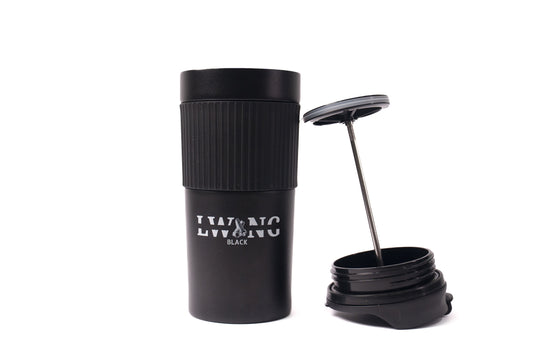 french press/plunger