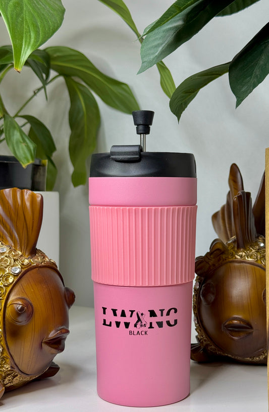 french press/plunger